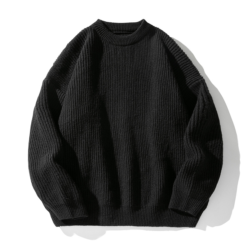 Men's Chunky-Knit Crew-Neck Sweater 