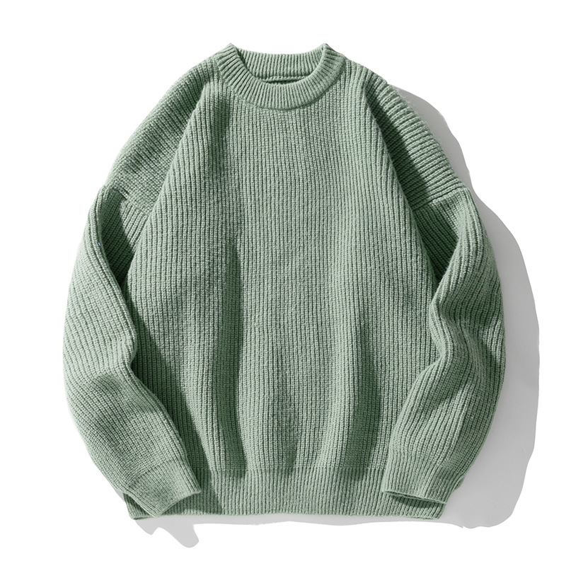 Men's Chunky-Knit Crew-Neck Sweater 