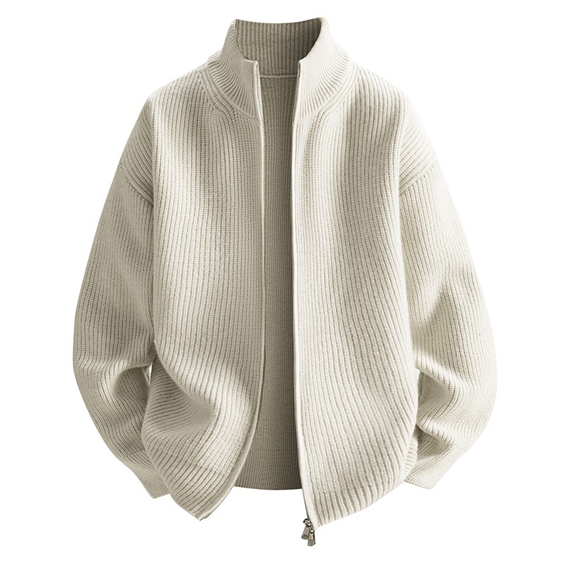 Men's Premium Stand-Collar Knit Cardigan
