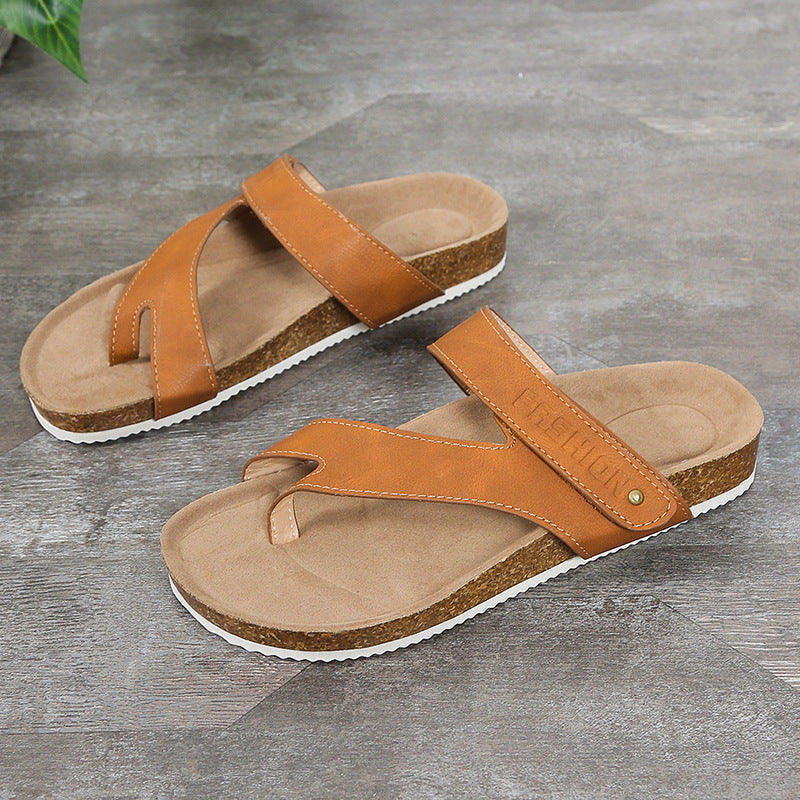 2025 summer new women's flat slippers