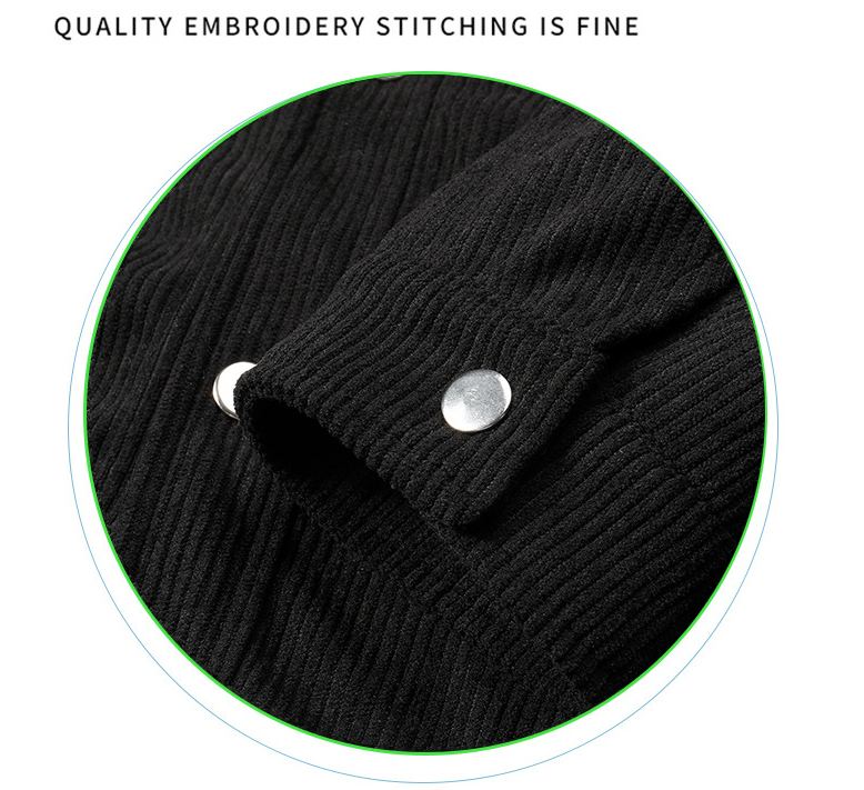 Men's New Autumn Corduroy Jacket – Casual Lapel Outerwear