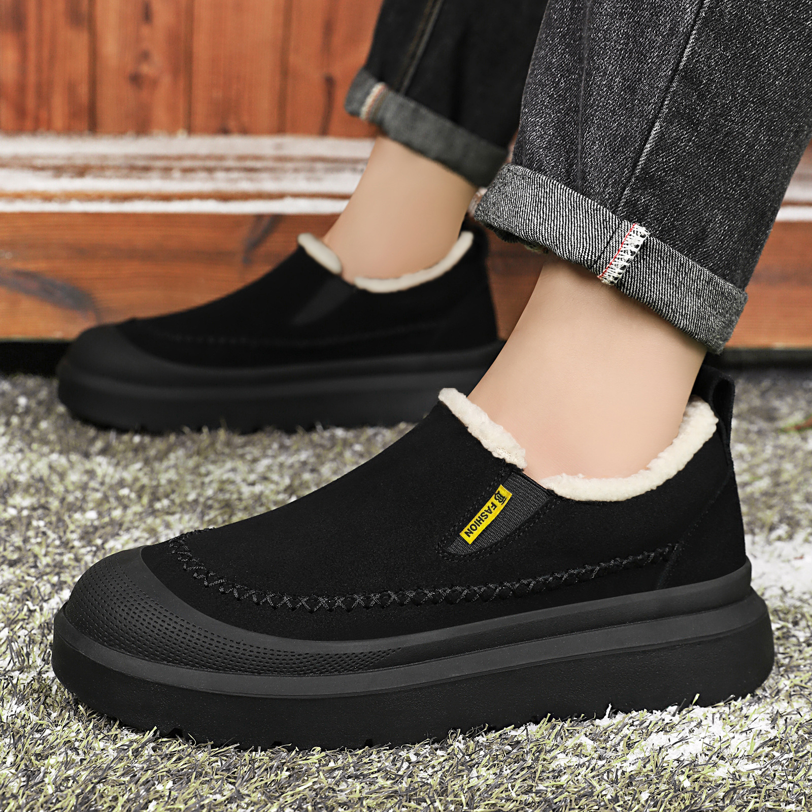 Men's High-quality Cotton Shoes