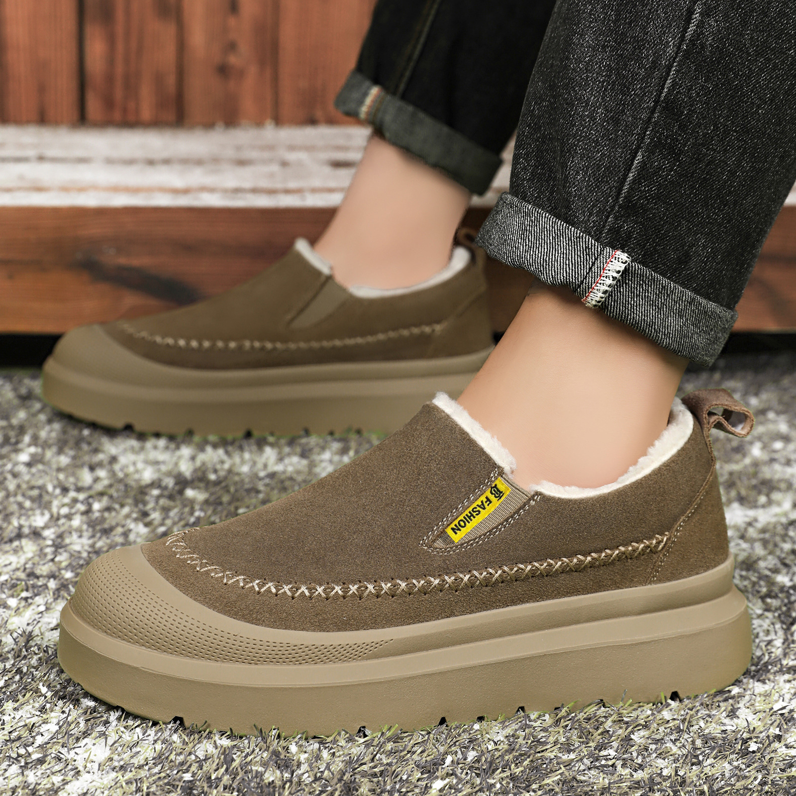 Men's High-quality Cotton Shoes