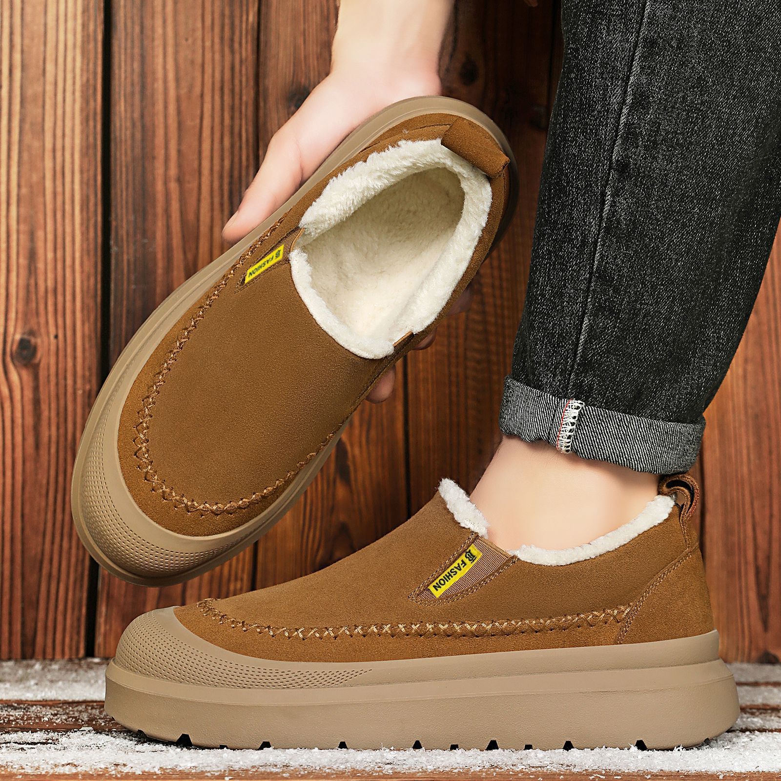 Men's High-quality Cotton Shoes