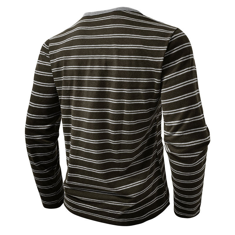 [Copy]Clearance sale 70% off - Men's Fashion Retro Washed Distressed Cotton Lapel Long Sleeve Polo Shirt