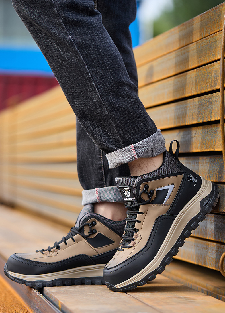 ⏰ Last Day! 70% Off🛒 – Men’s Waterproof Hiking Boots | Non-Slip, Puncture & Smash-Proof | Wide Toe & Arch Support for All-Day Comfort