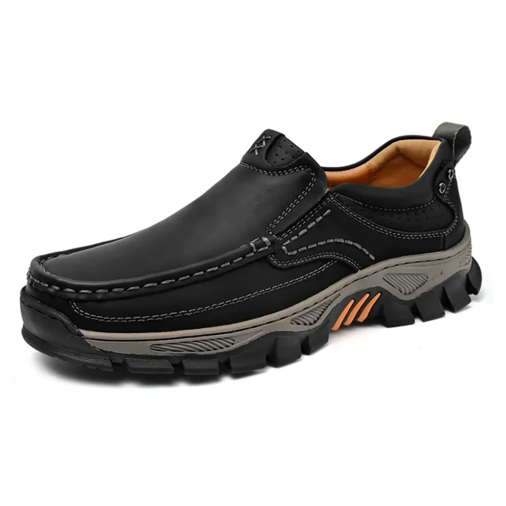 ⏰Promotion 50% OFF - Men's Orthopedic Comfortable Casual Genuine Leather Slip On Loafers