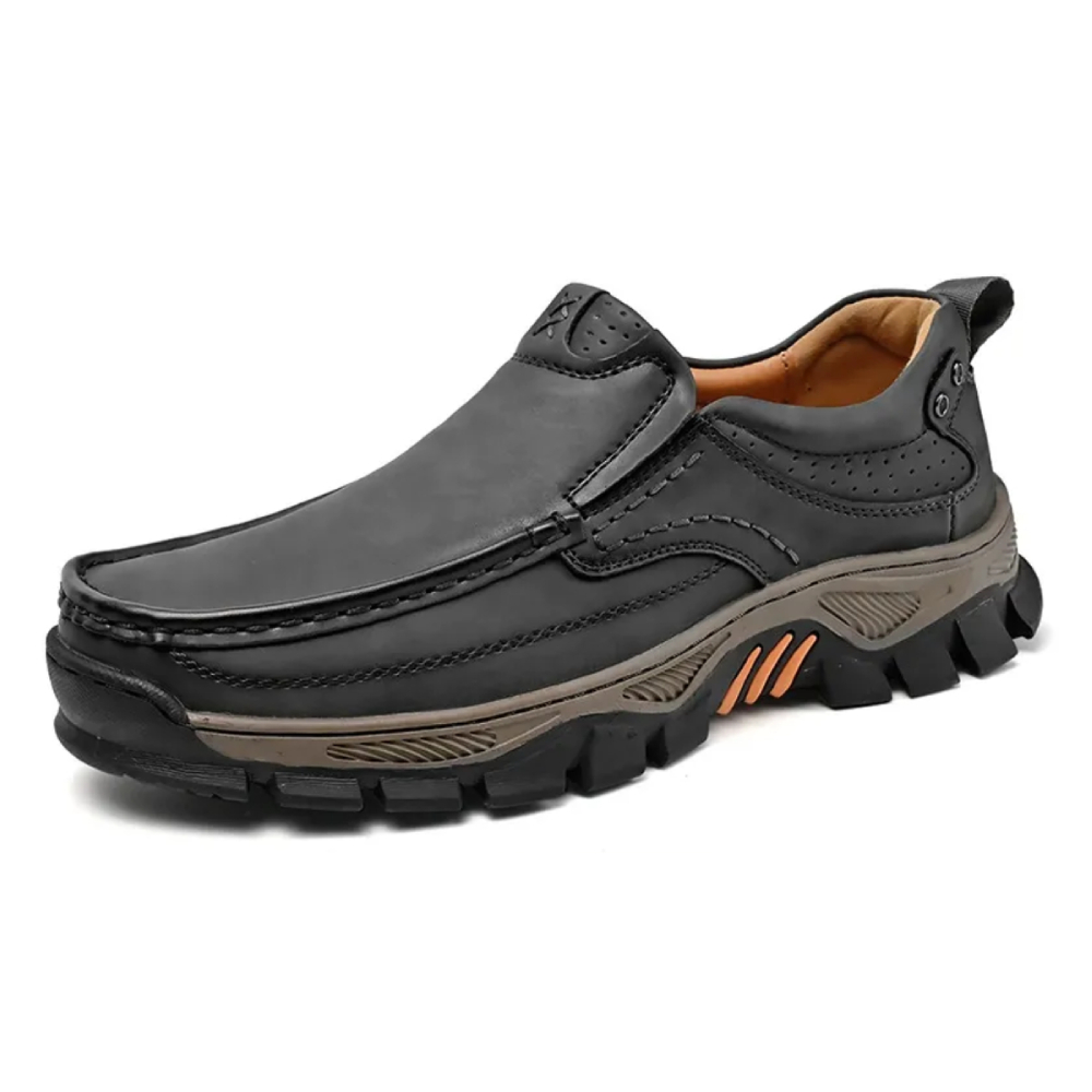 ⏰Promotion 50% OFF - Men's Orthopedic Comfortable Casual Genuine Leather Slip On Loafers