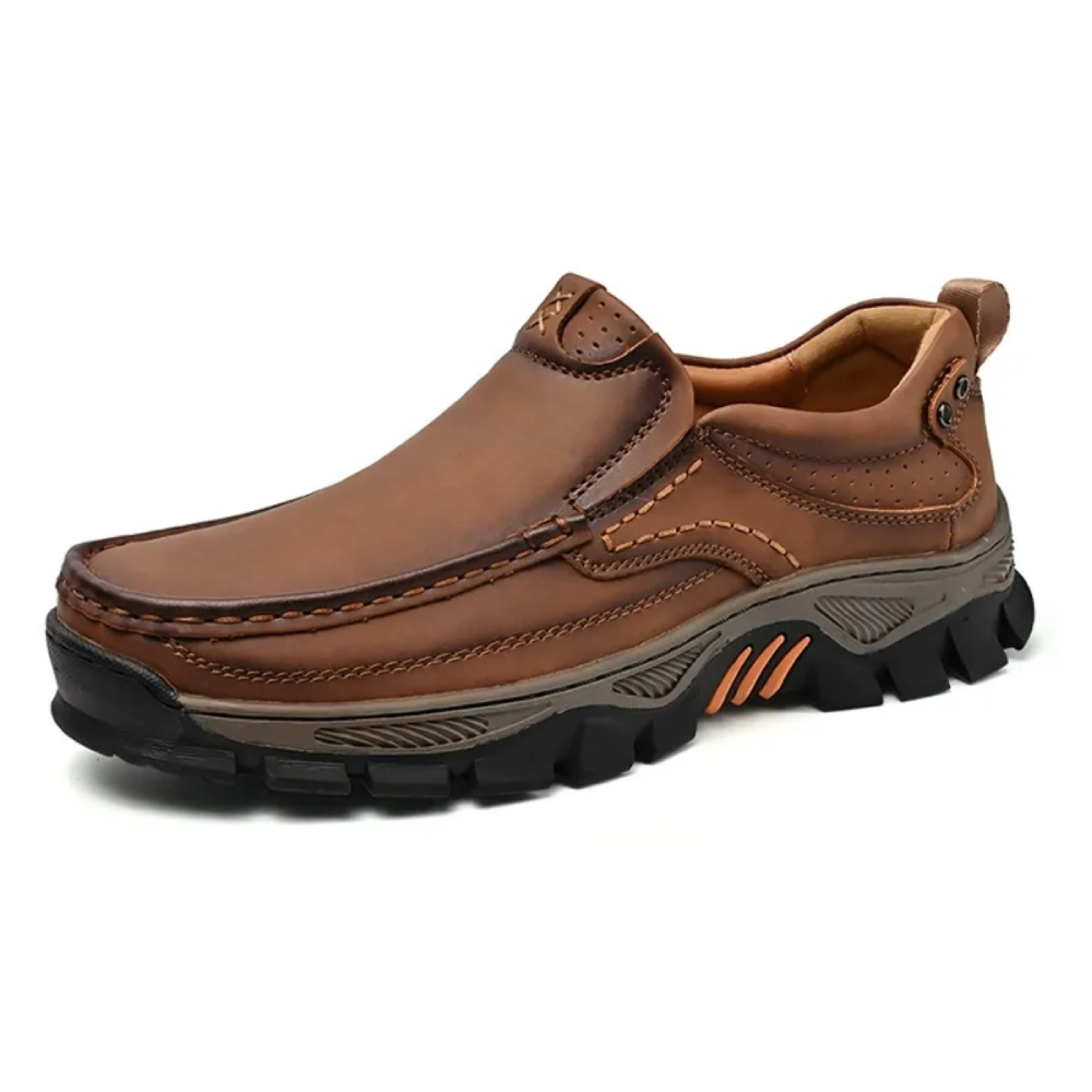 ⏰Promotion 50% OFF - Men's Orthopedic Comfortable Casual Genuine Leather Slip On Loafers