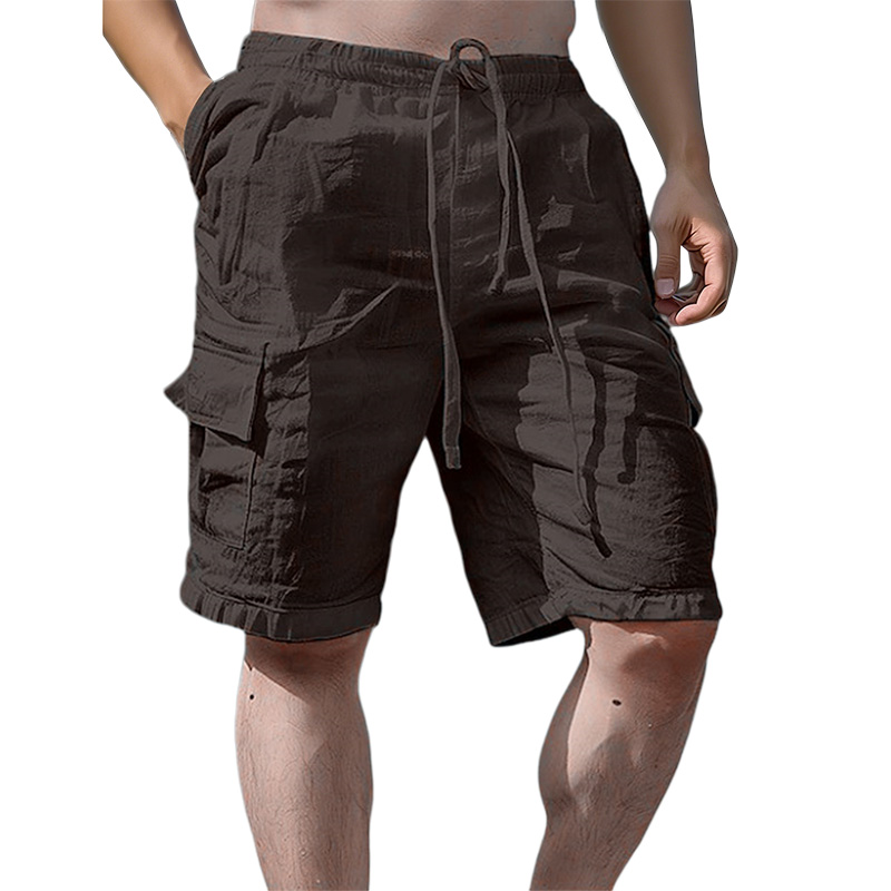 Men Can't Get Enough of These Super Comfortable Cotton Linen Cargo Shorts