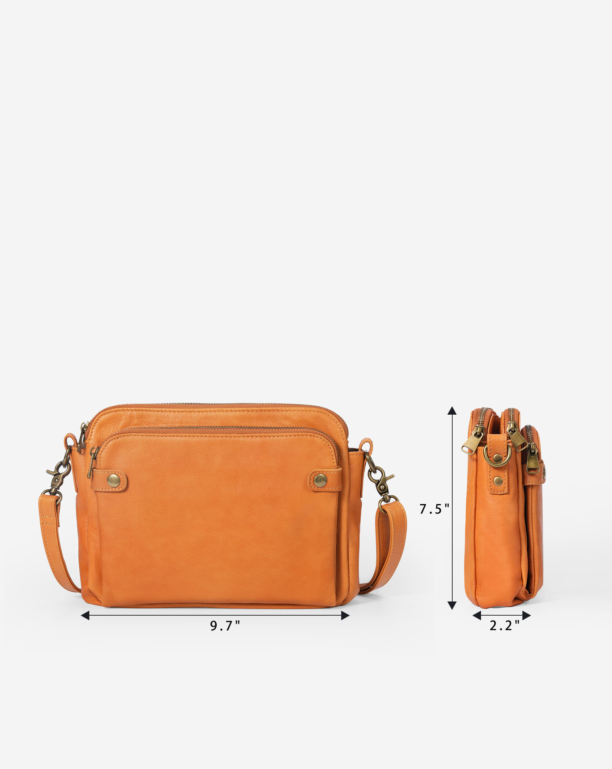 The Bali Multi-Layer Genuine Leather Convertible Bag
