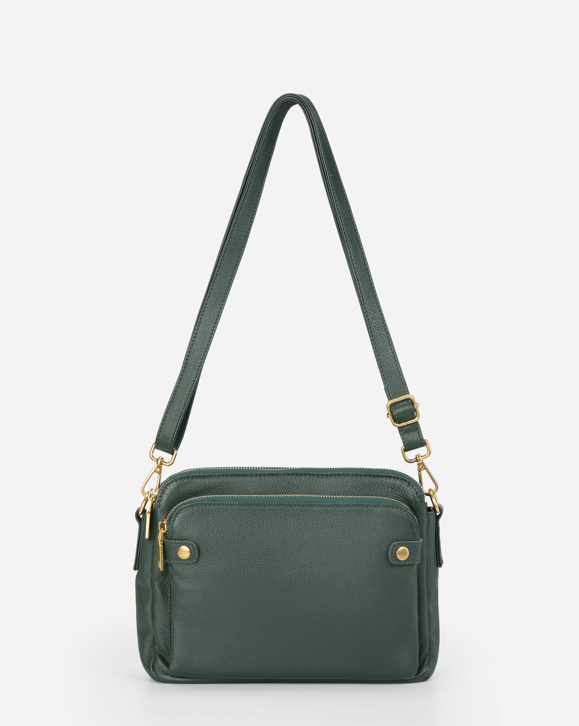 The Bali Multi-Layer Genuine Leather Convertible Bag