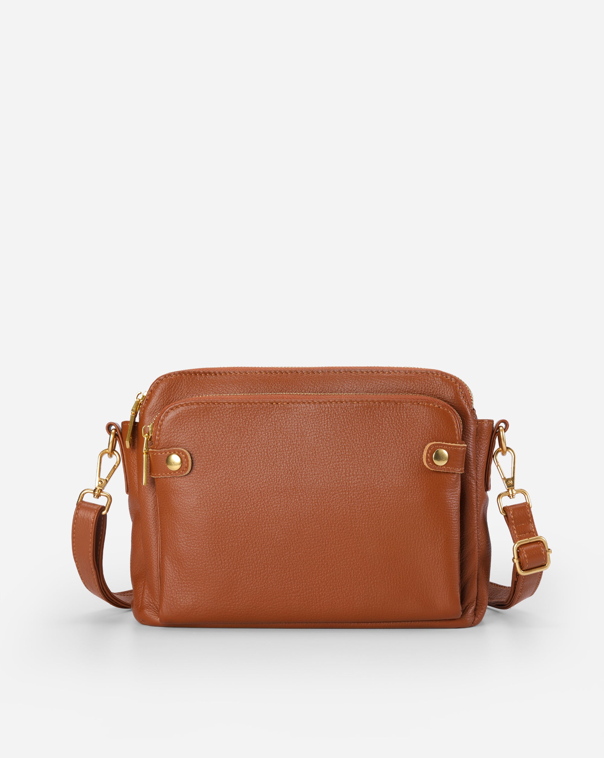 The Bali Multi-Layer Genuine Leather Convertible Bag