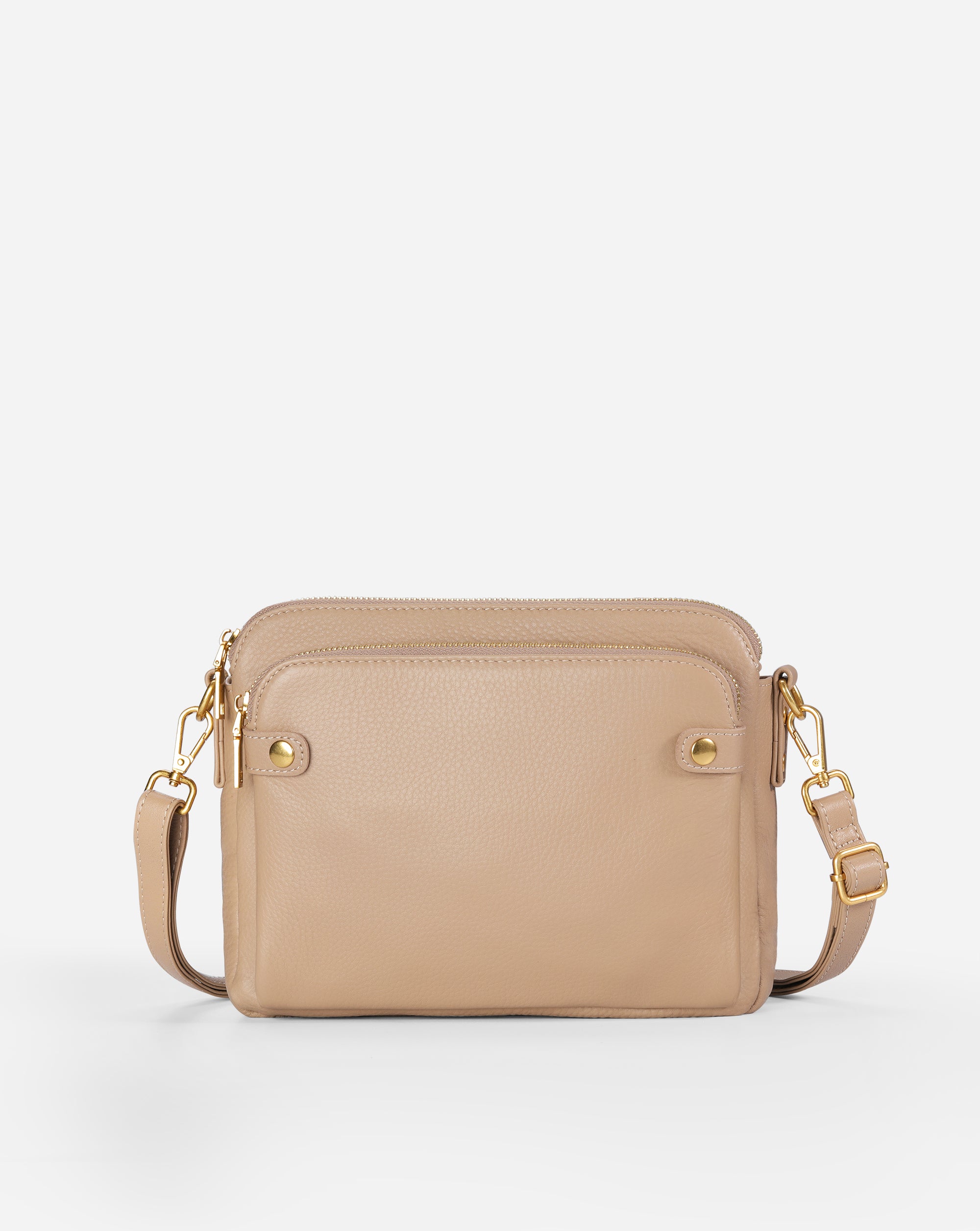 The Bali Multi-Layer Genuine Leather Convertible Bag