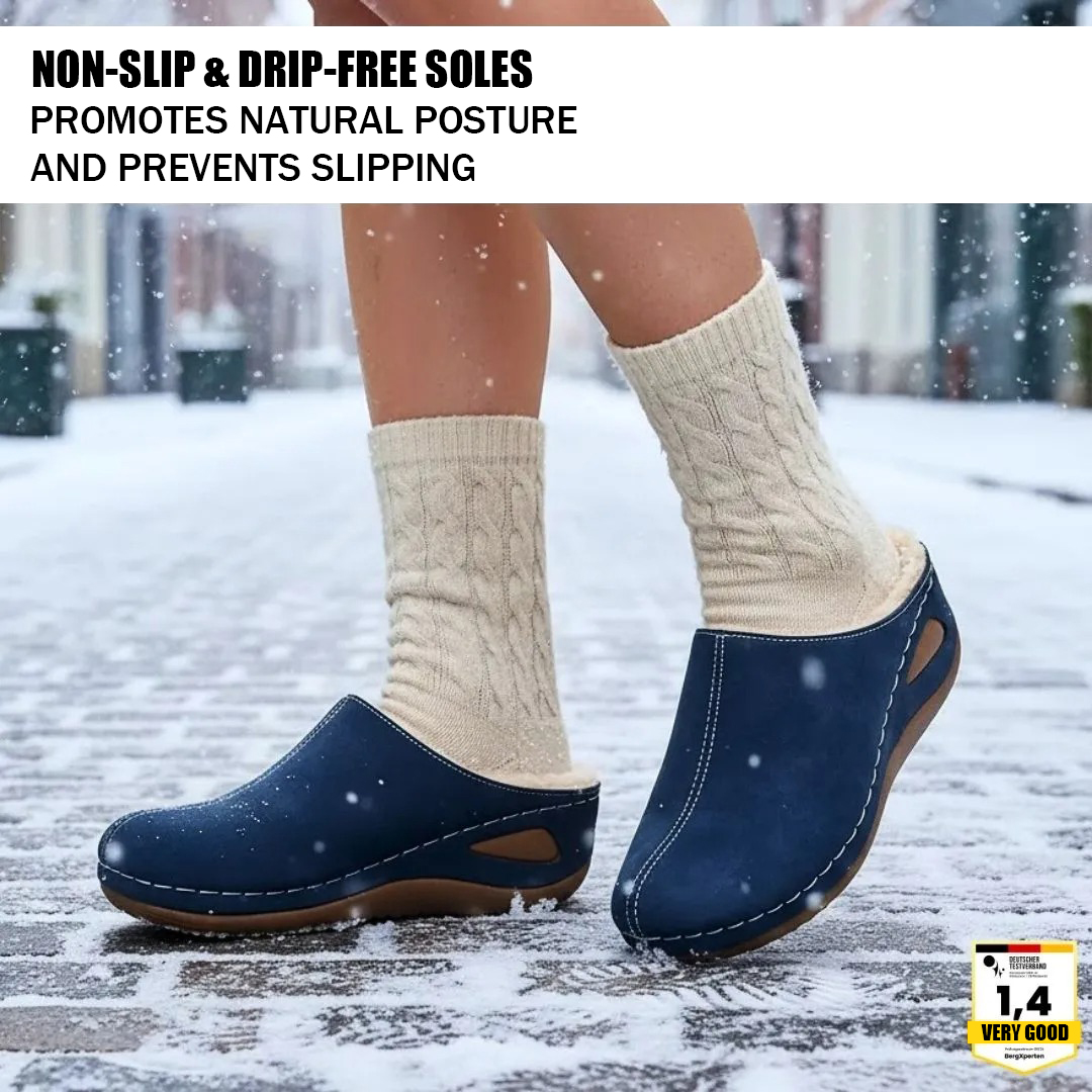 Vivastep - ergonomic and non-slip winter slippers for pain relief