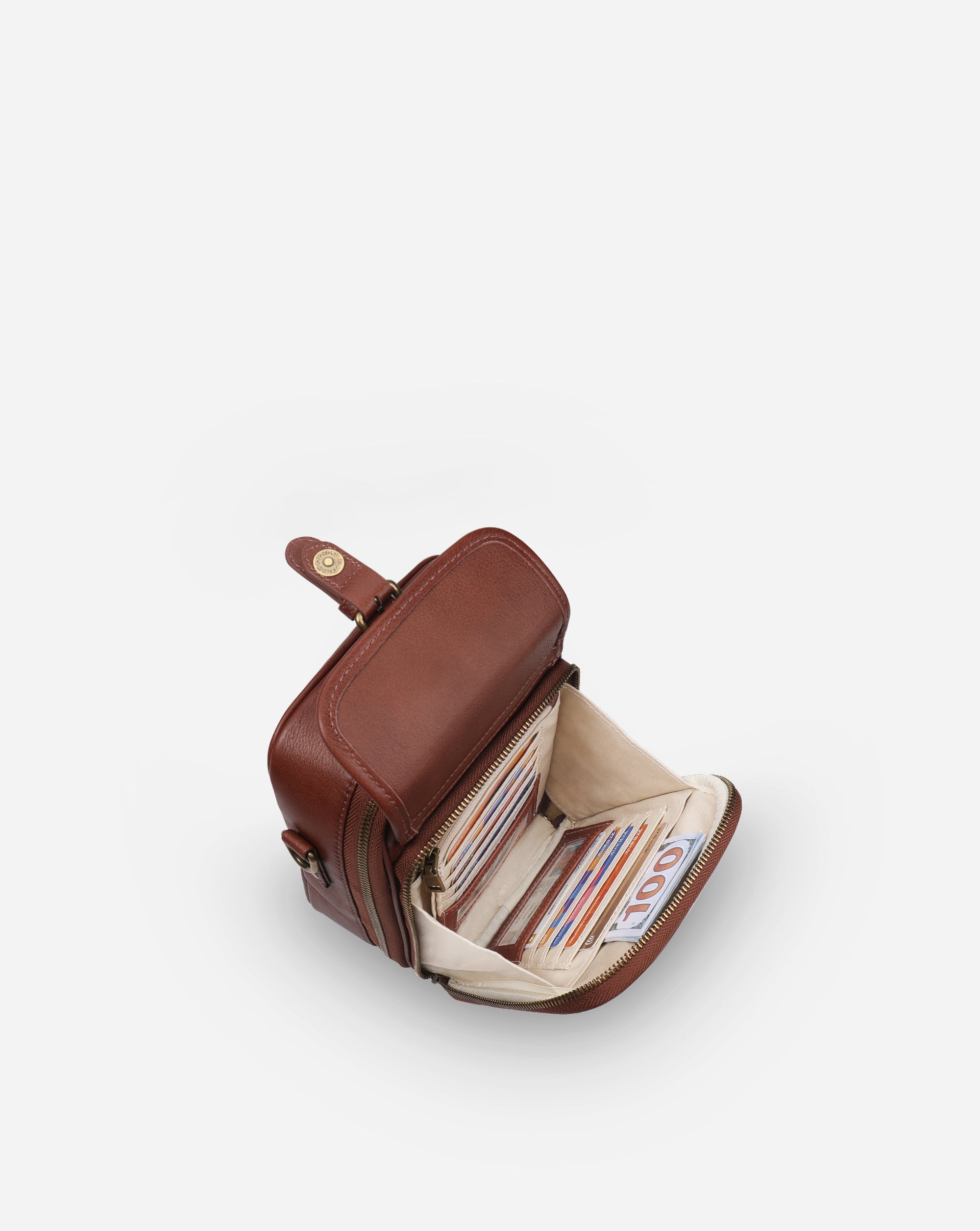Women's Fashion Calfskin Crossbody Handbag