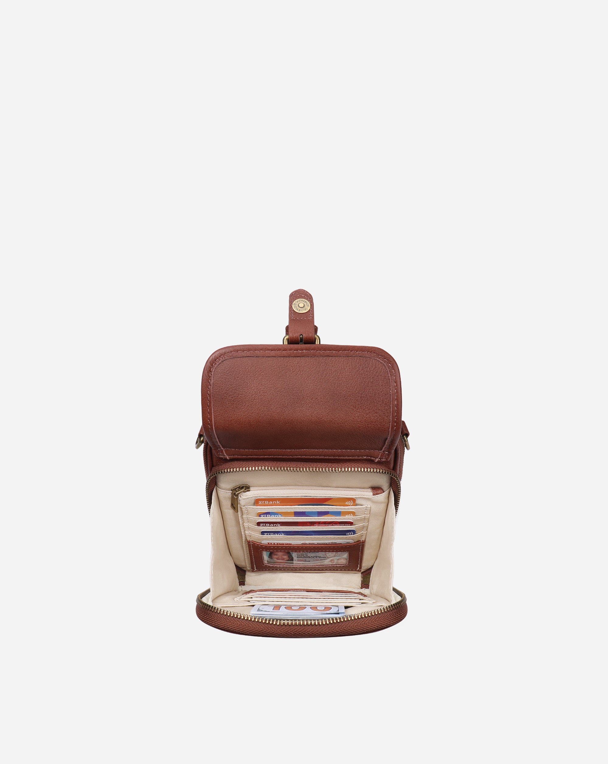 Women's Fashion Calfskin Crossbody Handbag