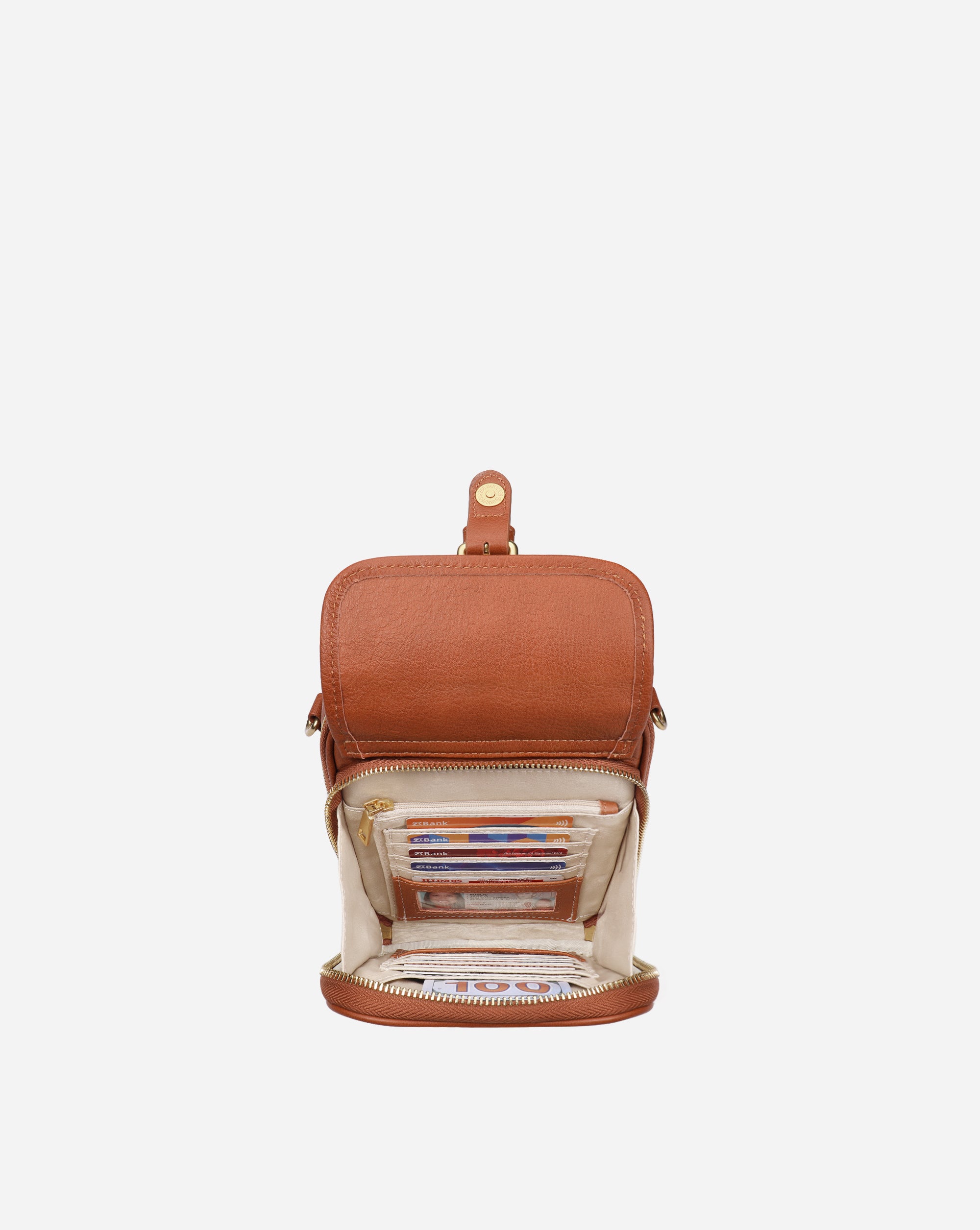 Women's Fashion Calfskin Crossbody Handbag