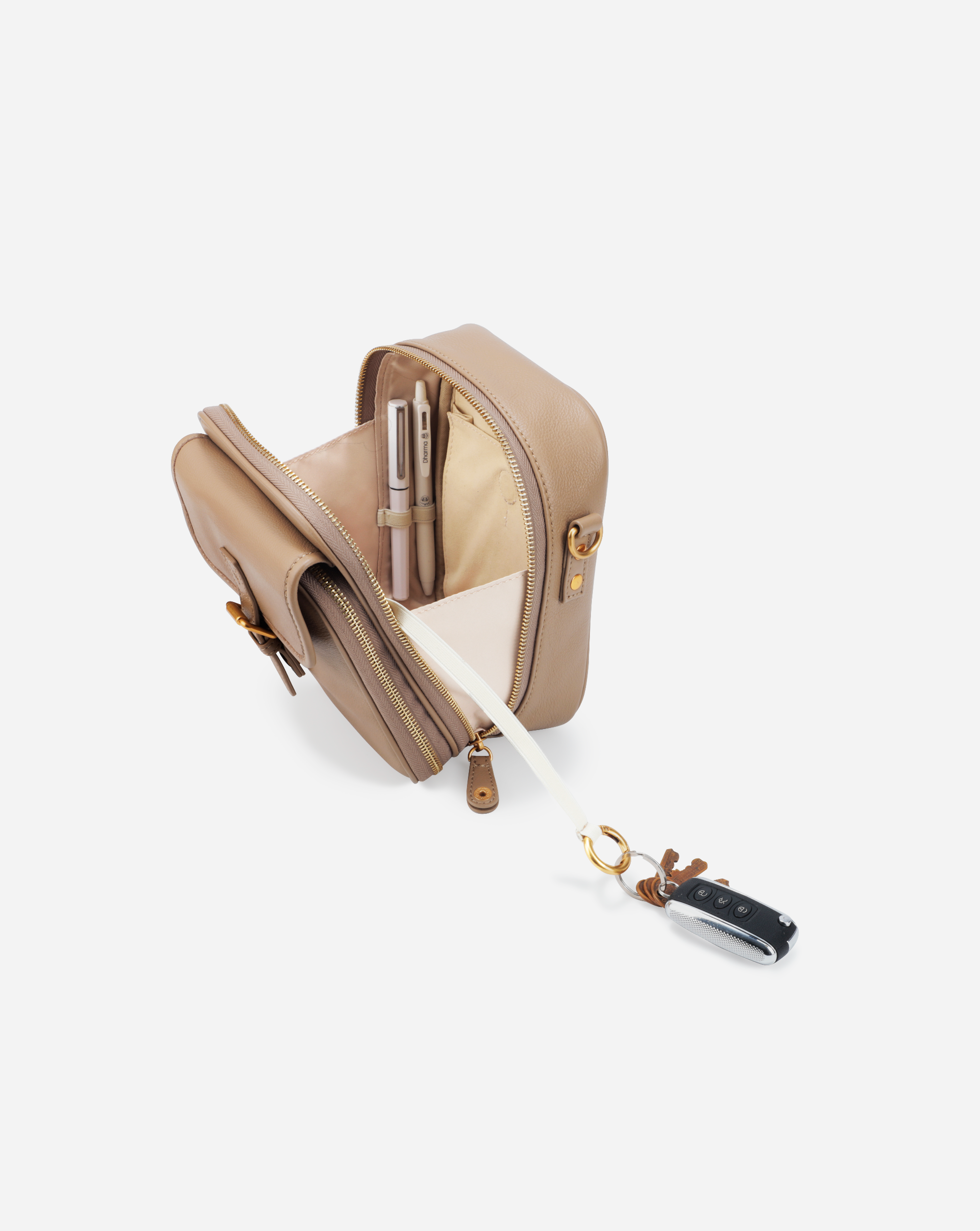 Women's Fashion Calfskin Crossbody Handbag