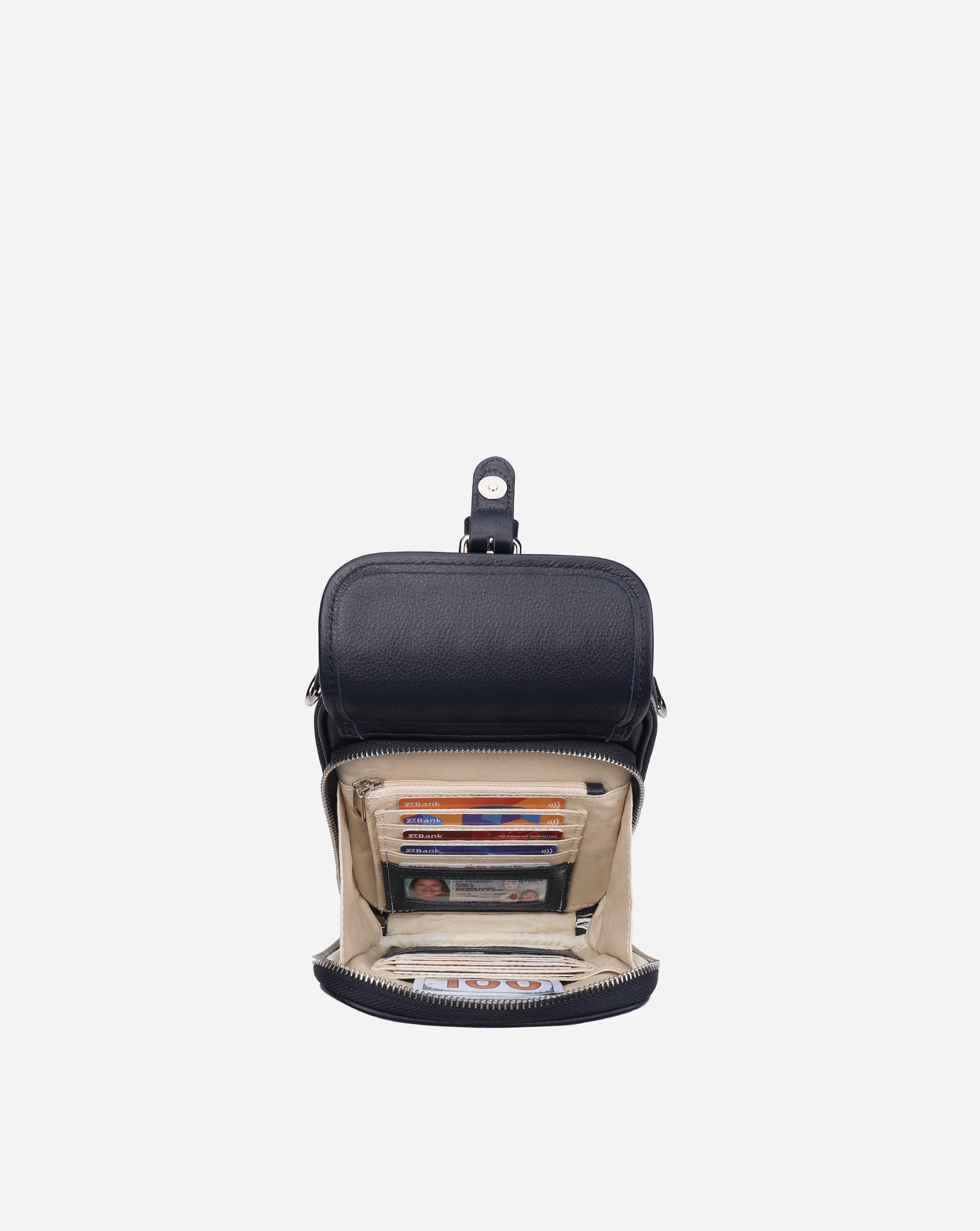 Women's Fashion Calfskin Crossbody Handbag