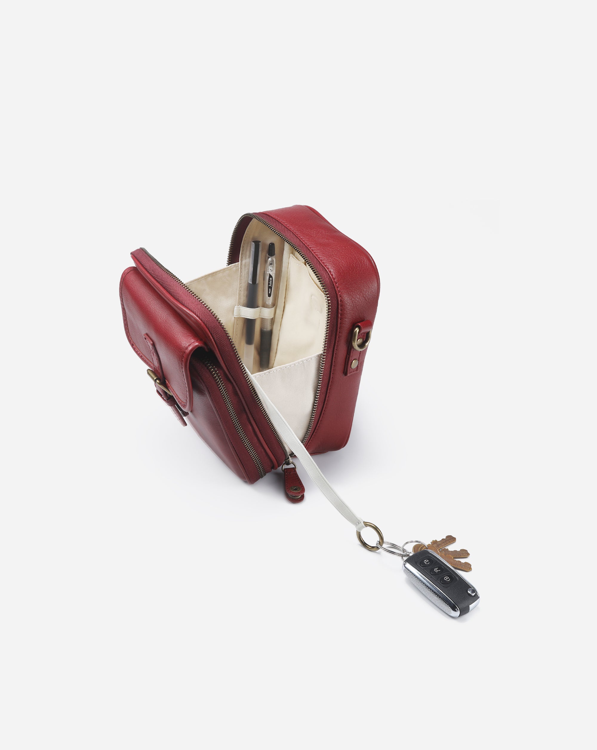Women's Fashion Calfskin Crossbody Handbag