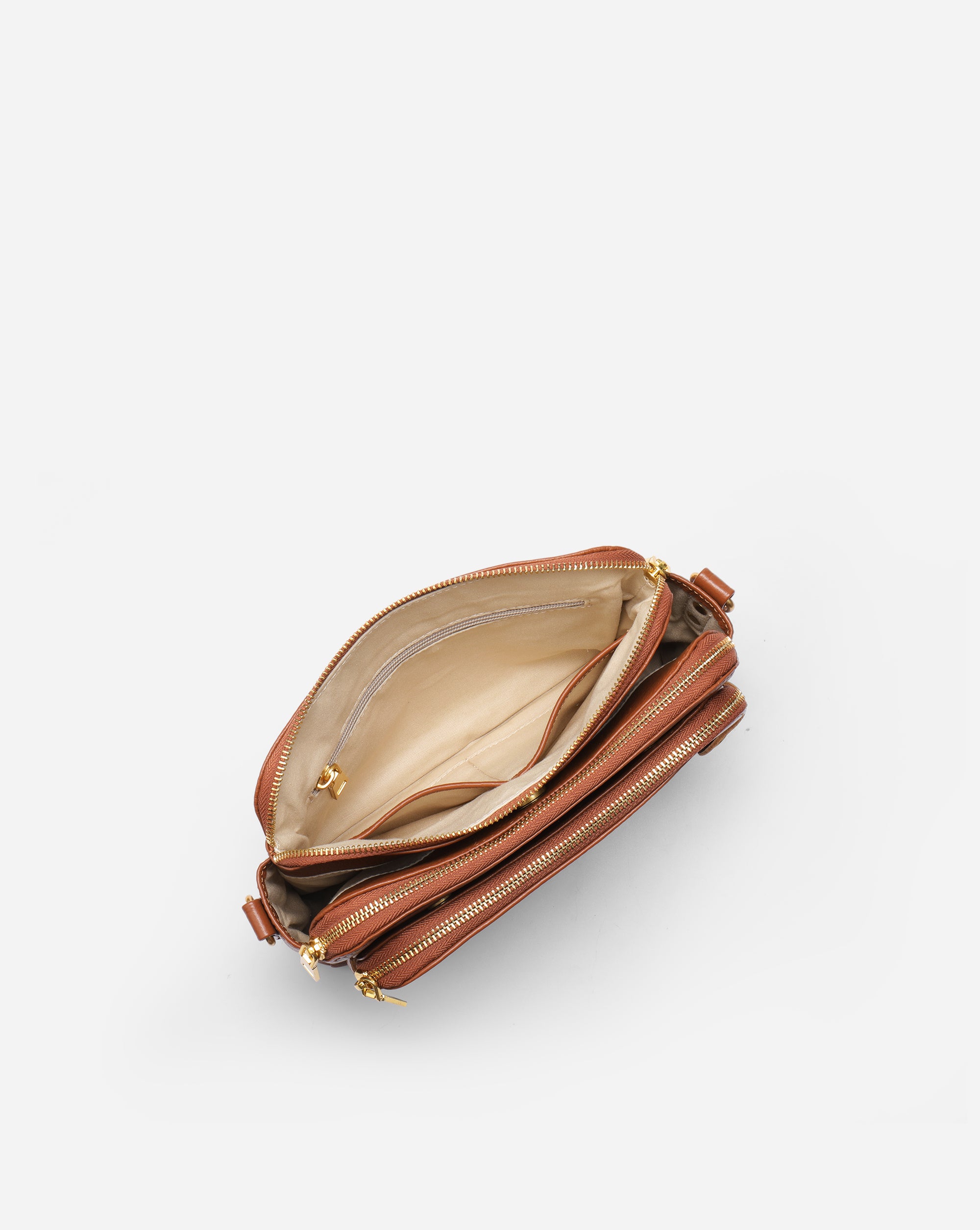 The Bali Multi-Layer Genuine Leather Convertible Bag