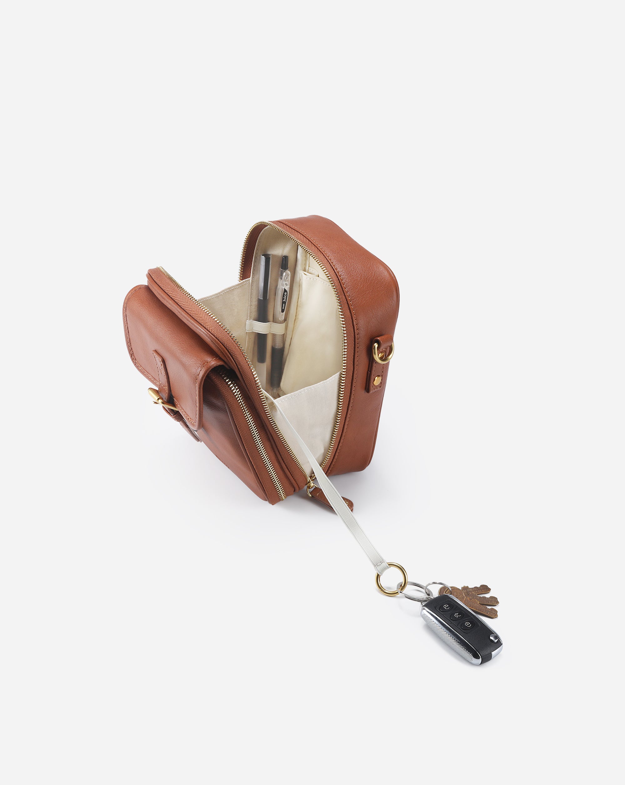 Women's Fashion Calfskin Crossbody Handbag