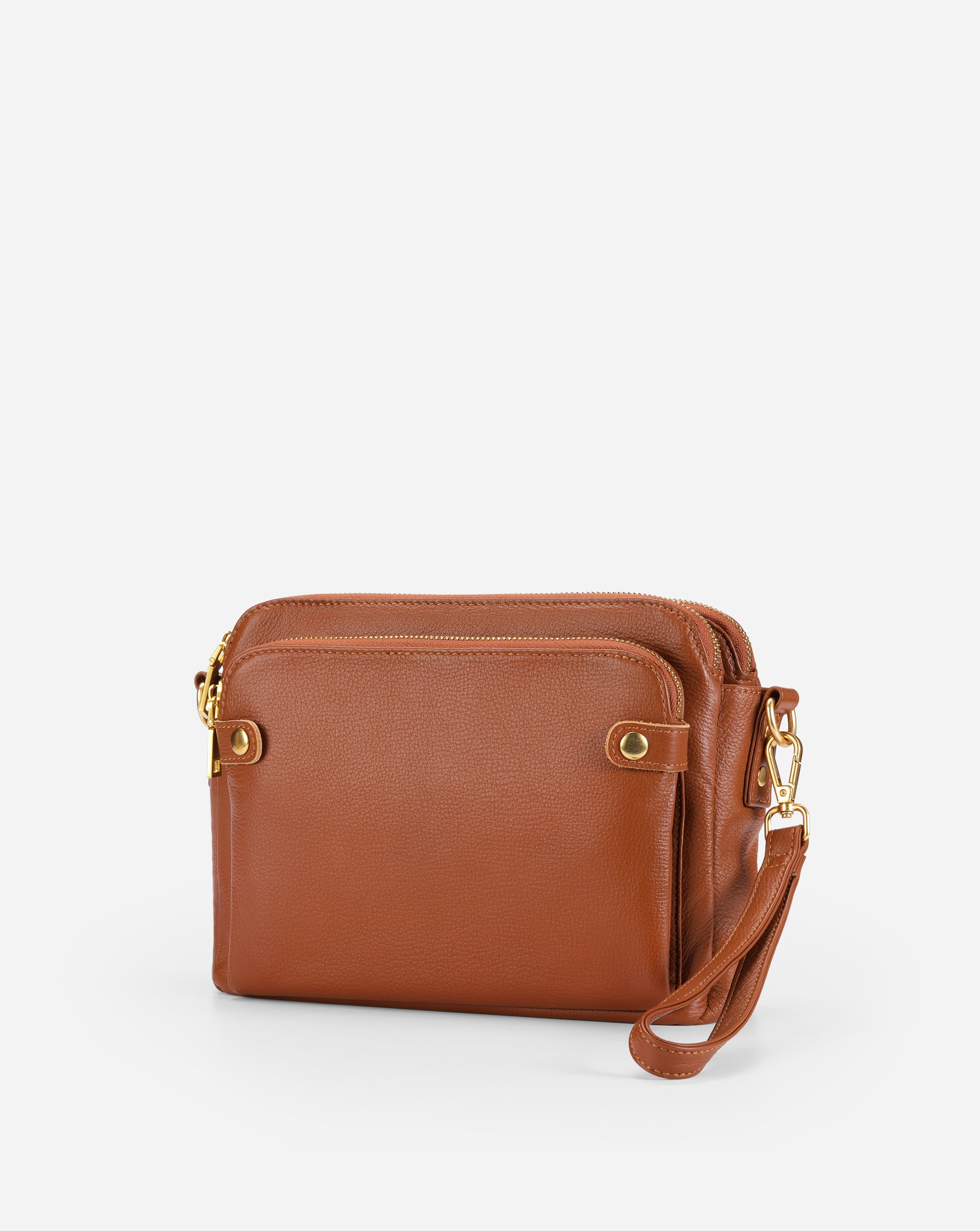 The Bali Multi-Layer Genuine Leather Convertible Bag