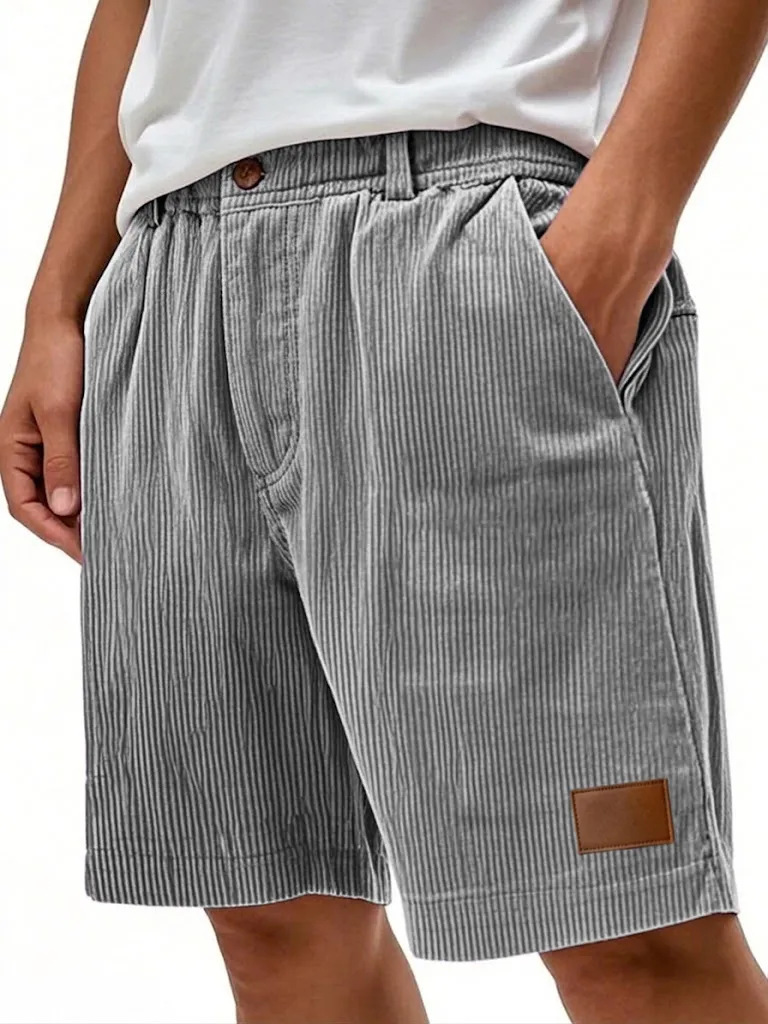 Ultra-Comfortable Breathable Corduroy Holiday Shorts Loved by Thousands of Men