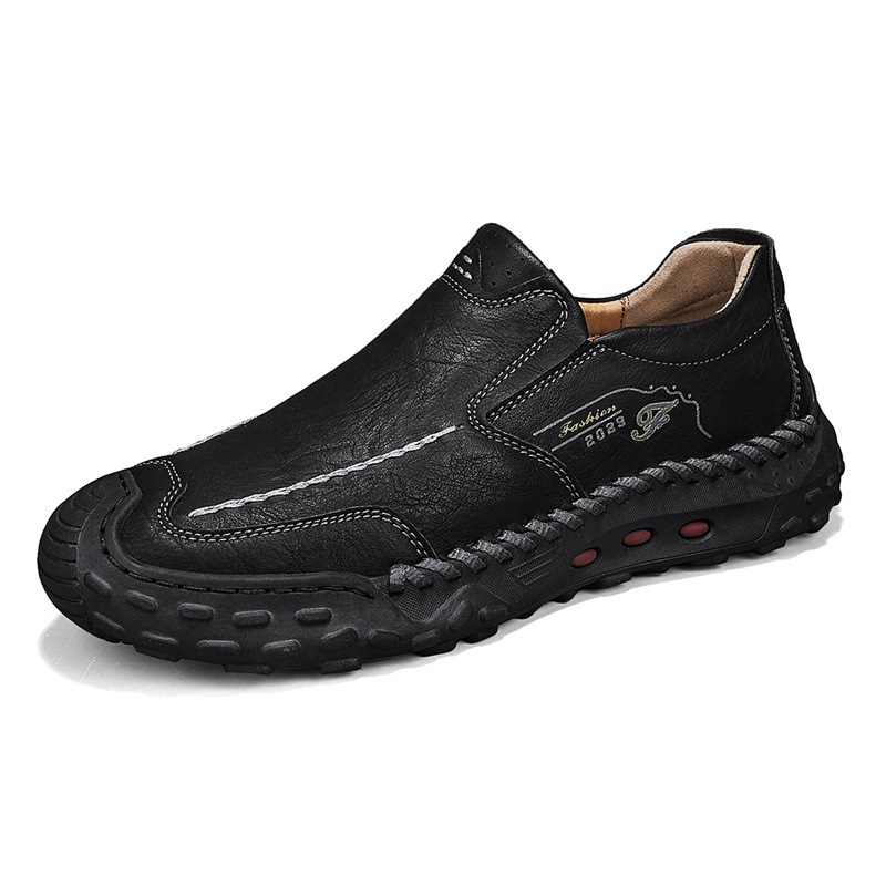 ⏰ 50% Off Today Only -Harroom® Men's Genuine Leather Non-Slip Orthopedic Shoes