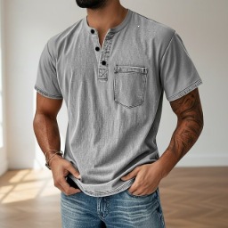Ultra-Soft American Vintage Washed Polo Men Can Wear All Summer Long