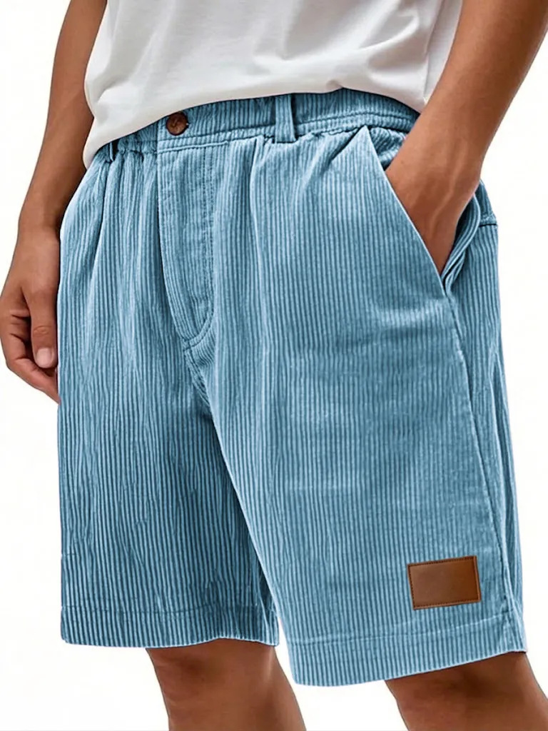 Ultra-Comfortable Breathable Corduroy Holiday Shorts Loved by Thousands of Men