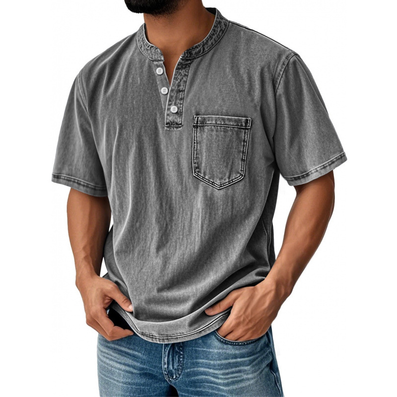 Ultra-Soft American Vintage Washed Polo Men Can Wear All Summer Long