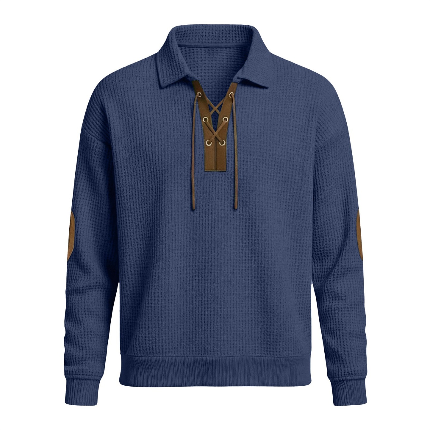 Men’s Fashion Loose-Fit Solid Color Sweatshirt – Sporty & Casual Top