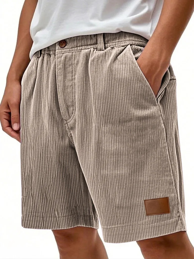 Ultra-Comfortable Breathable Corduroy Holiday Shorts Loved by Thousands of Men