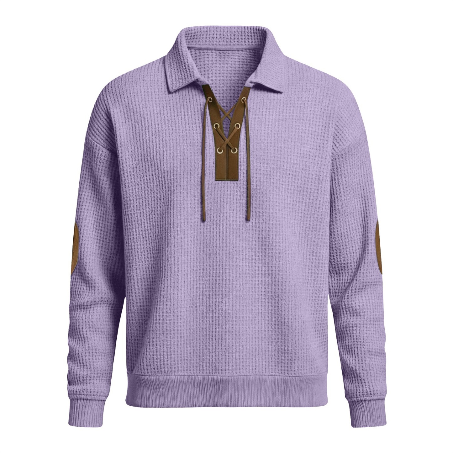 Men’s Fashion Loose-Fit Solid Color Sweatshirt – Sporty & Casual Top