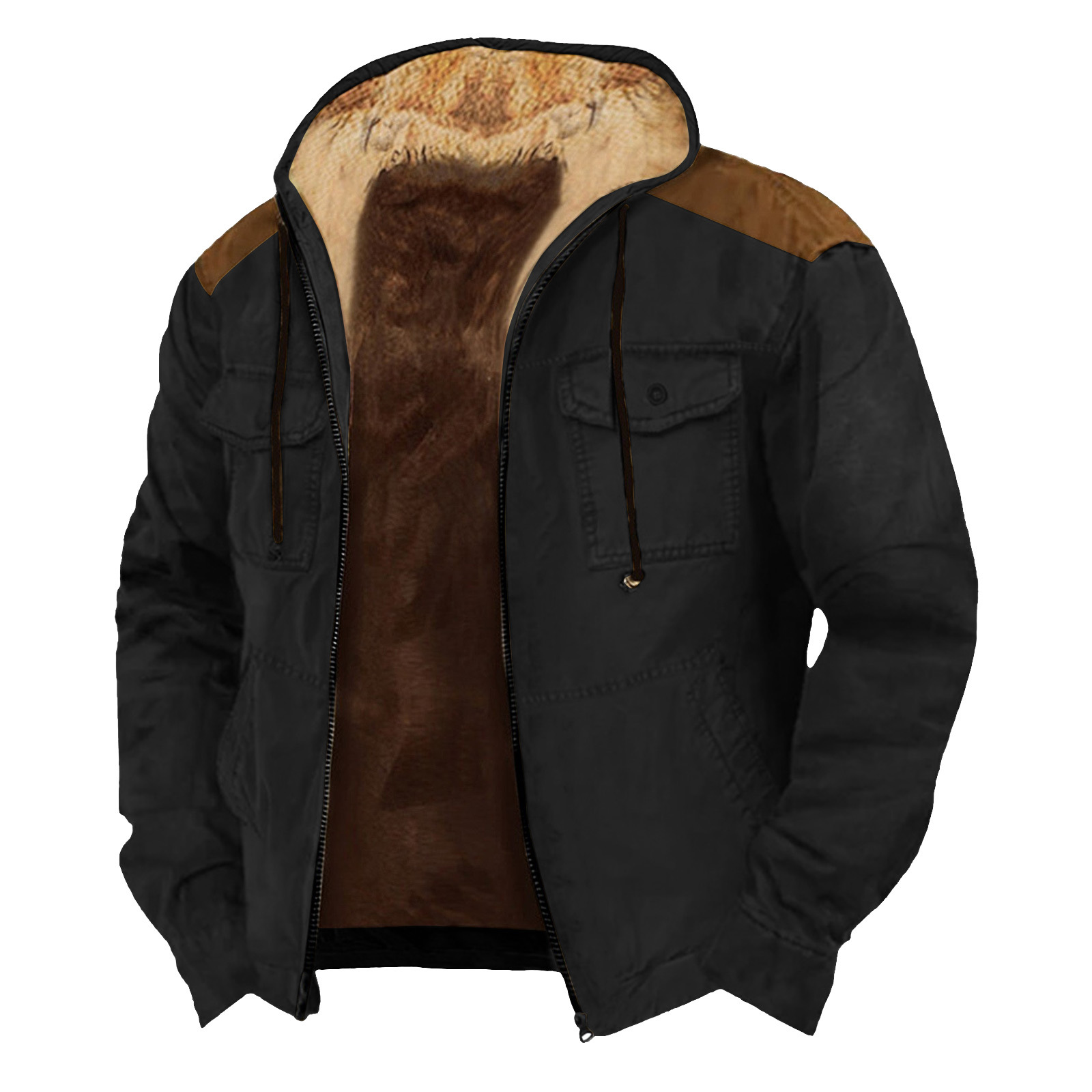 Mason - Zipped Up - Fleece Lined Jacket