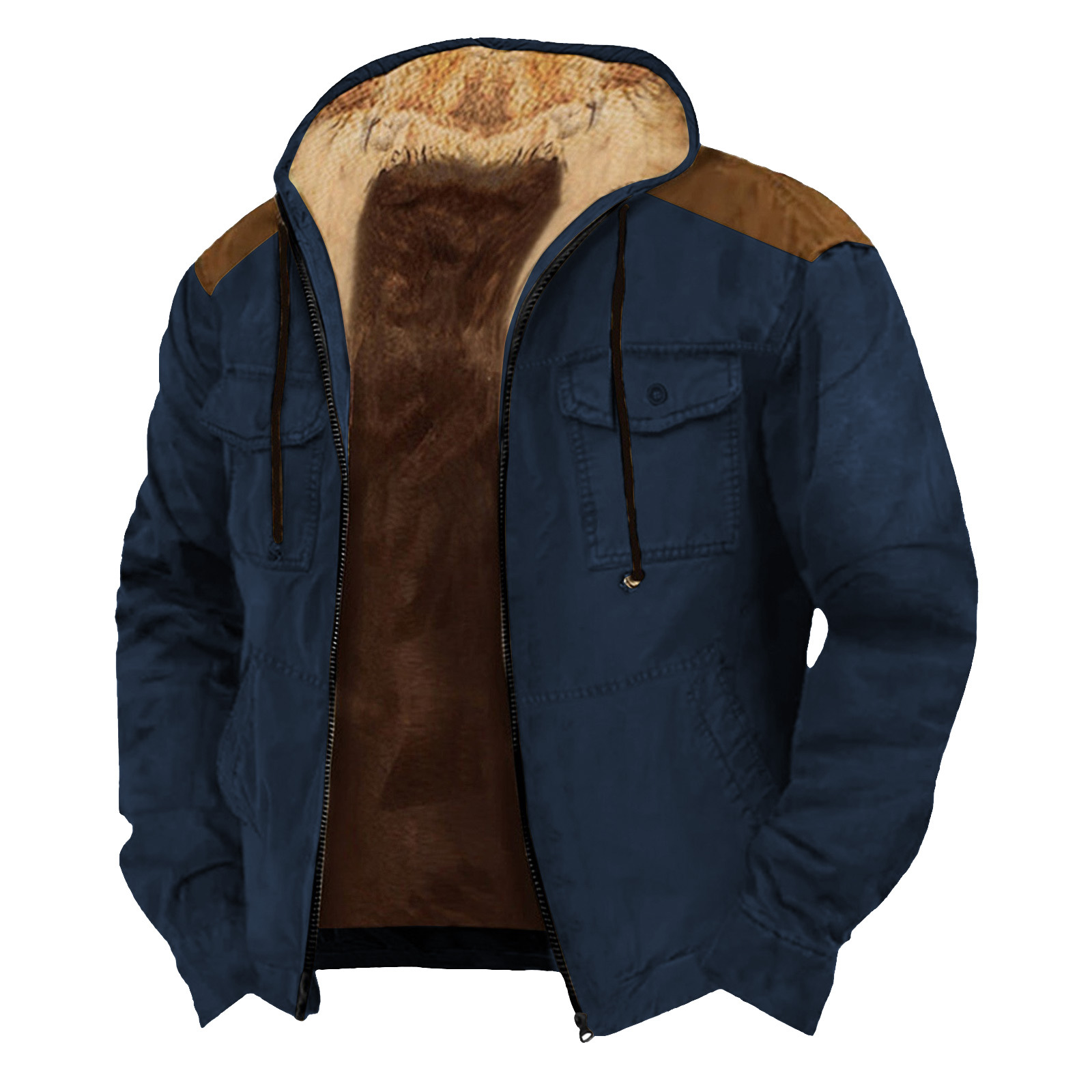 Mason - Zipped Up - Fleece Lined Jacket