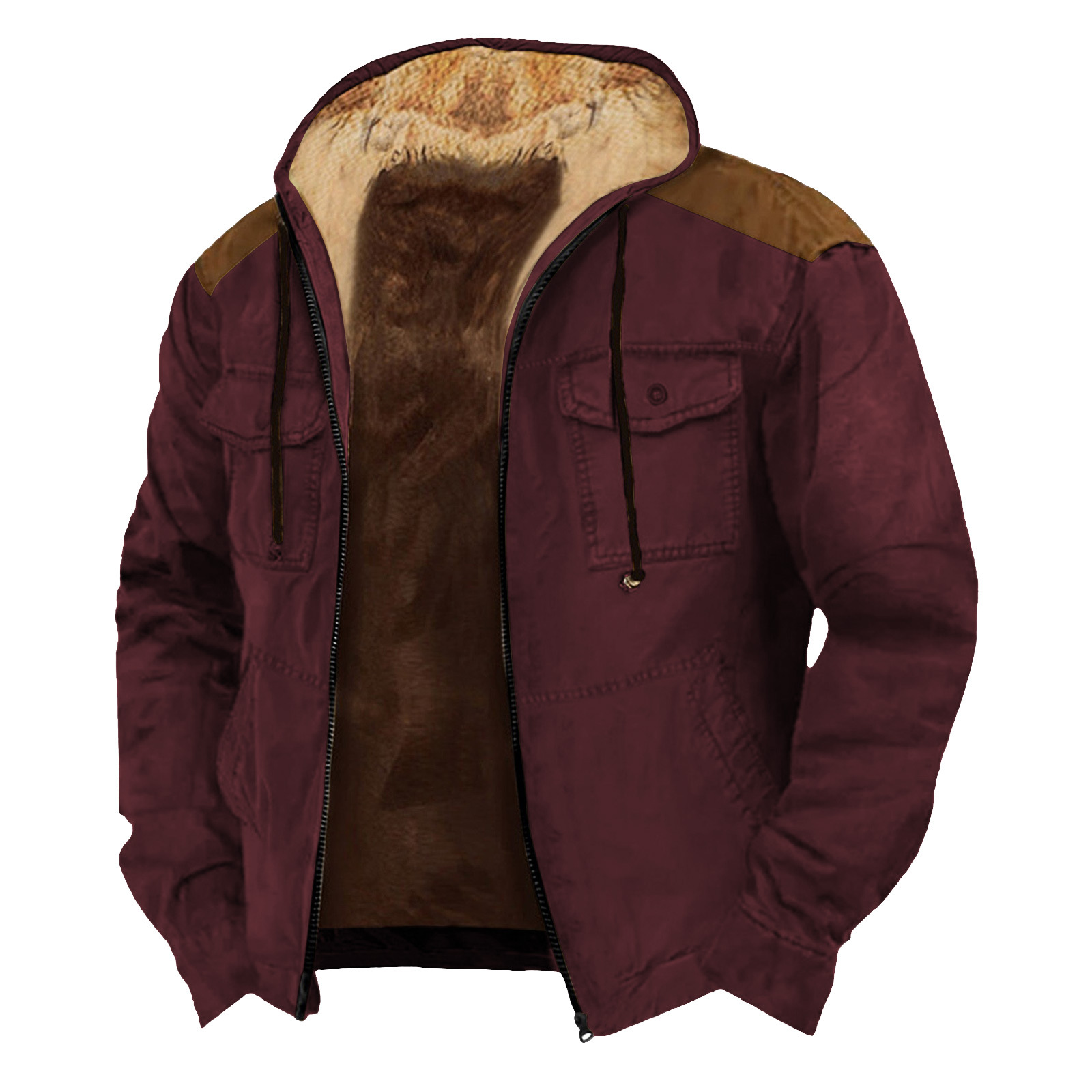 Mason - Zipped Up - Fleece Lined Jacket