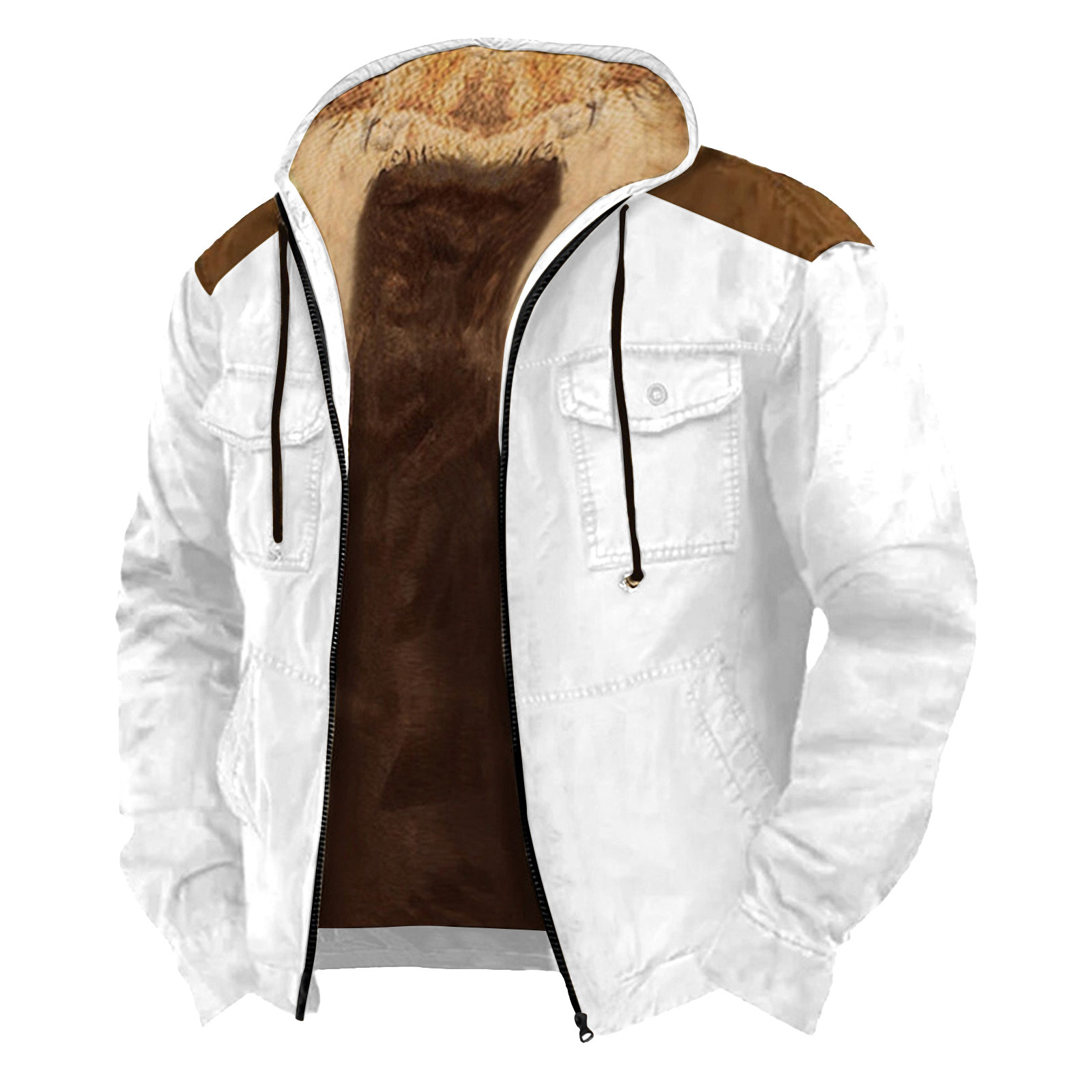 Mason - Zipped Up - Fleece Lined Jacket