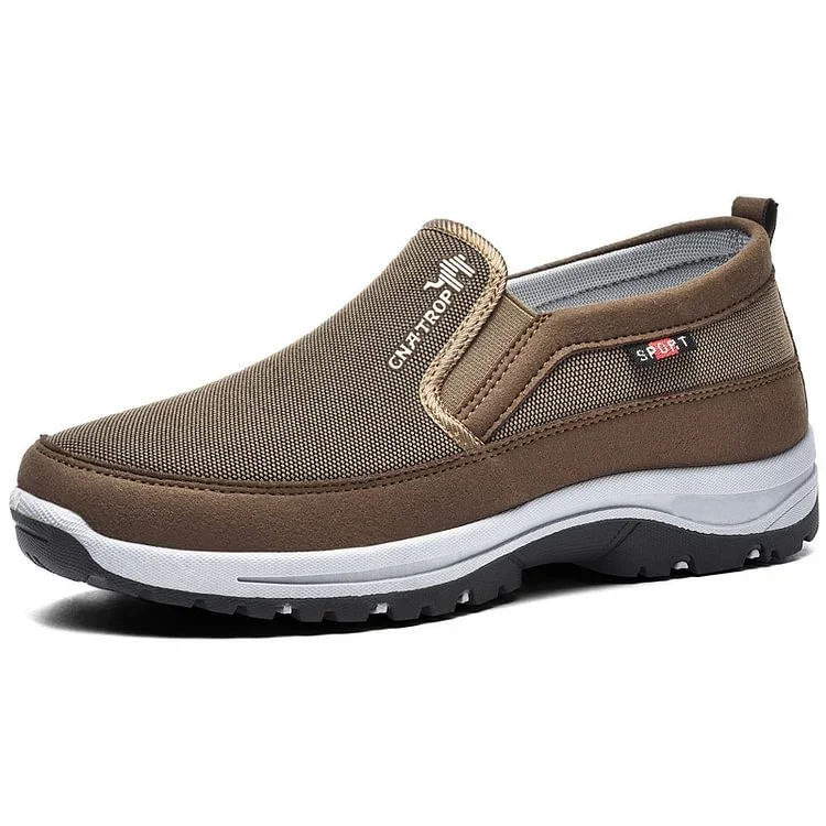 Premium Men's Orthopedic Sneakers – Breathable Arch Support Slip-On Shoes