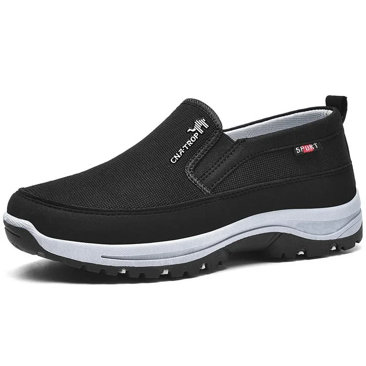 Premium Men's Orthopedic Sneakers – Breathable Arch Support Slip-On Shoes