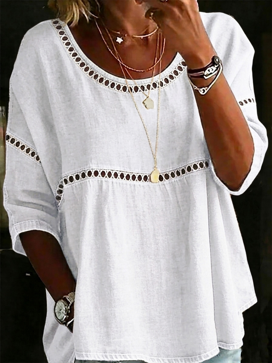 New Arrivals🔥 Women's Retro Casual Loose Linen Blouse Shirt