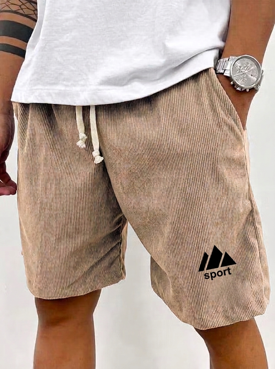 Premium Herren Cord-Shorts „Vintage Comfort“ | Elastische Baumwolle