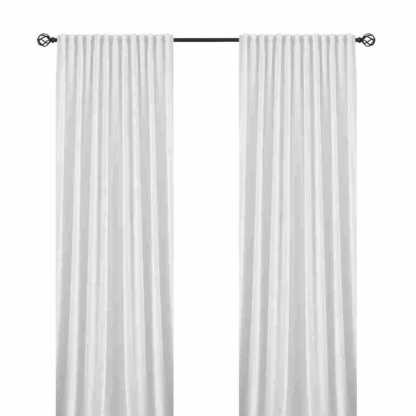 Premium Solid Color Dutch Velvet Curtains – Ready-Made Blackout Drapes for Living Room & Bedroom
