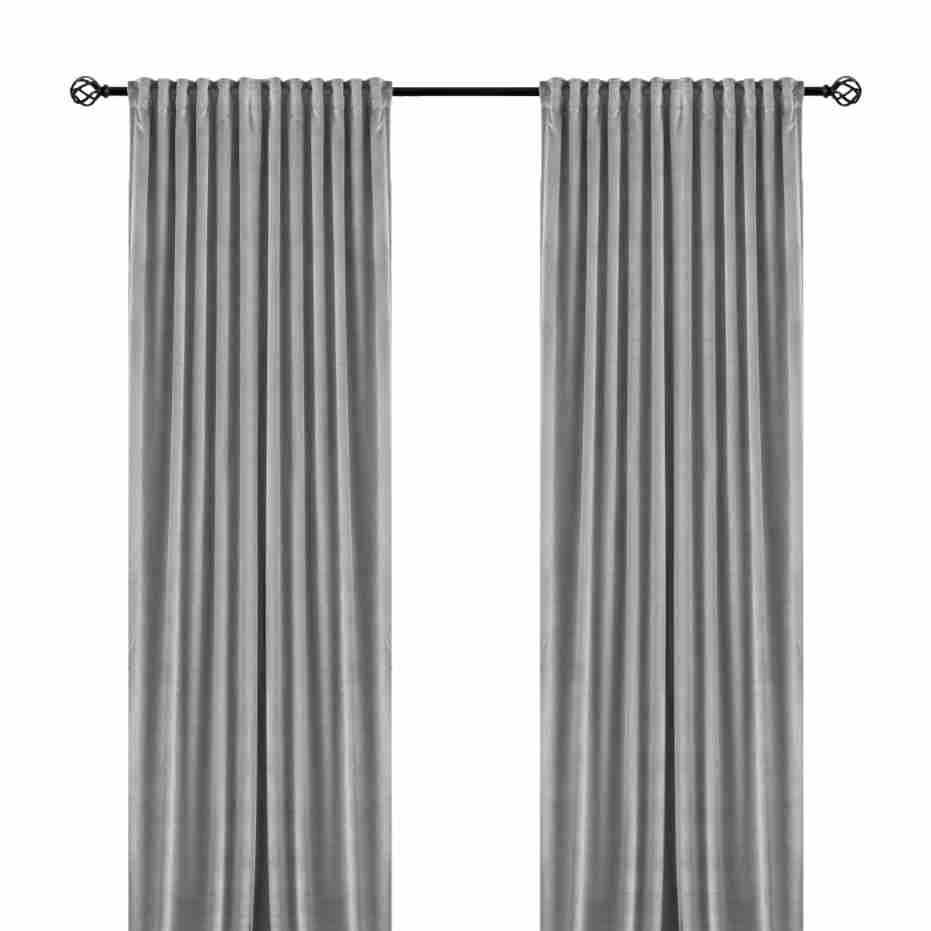 Premium Solid Color Dutch Velvet Curtains – Ready-Made Blackout Drapes for Living Room & Bedroom