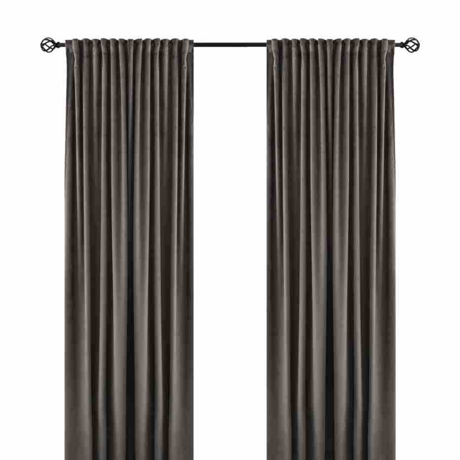 Premium Solid Color Dutch Velvet Curtains – Ready-Made Blackout Drapes for Living Room & Bedroom