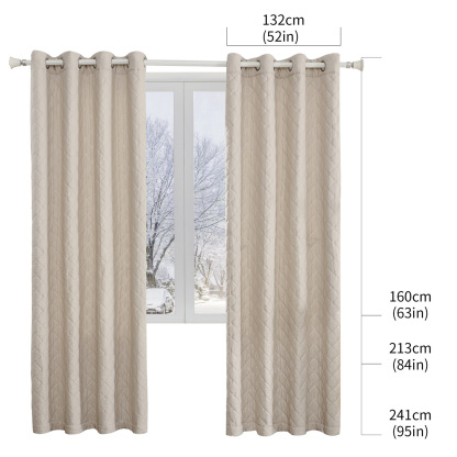 Best-Selling Full Blackout Curtain │ INS Style │ Ultrasound Quilted │ Soundproof & Thermal │ Room Divider