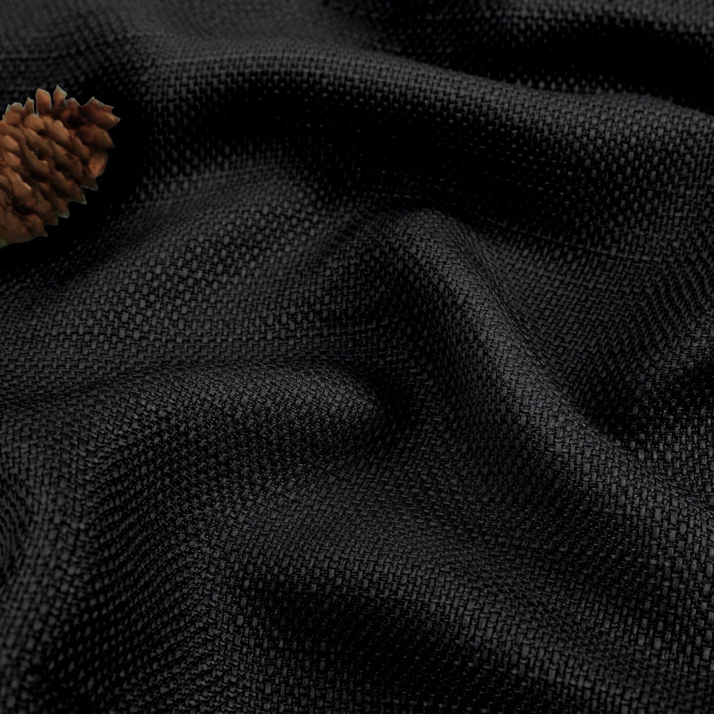 Best-Selling Thick Faux Linen Cafe Curtain │ Customizable │ Light-Filtering Ready-Made for Living Room & Bedroom