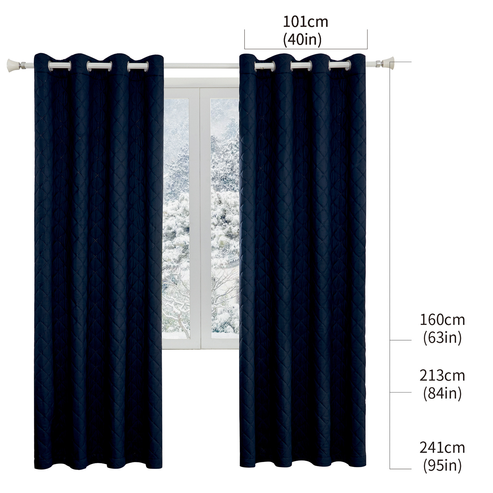 Best-Selling Full Blackout Curtain │ INS Style │ Ultrasound Quilted │ Soundproof & Thermal │ Room Divider